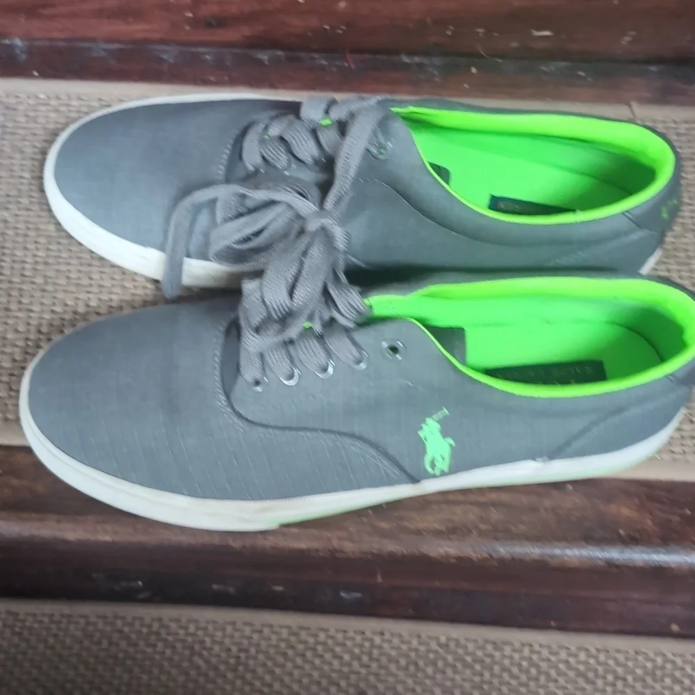 Polo Ralph Lauren Vaughn Matte Ripstop Sneakers Men's Size 10-D